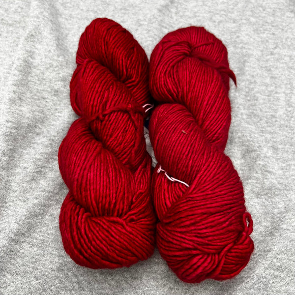 Malabrigo Chunky 611 Ravelry Red