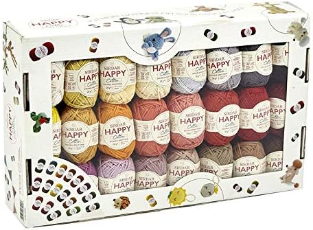 50 HAPPY COTTON COLORS IN A HAPPY BOX