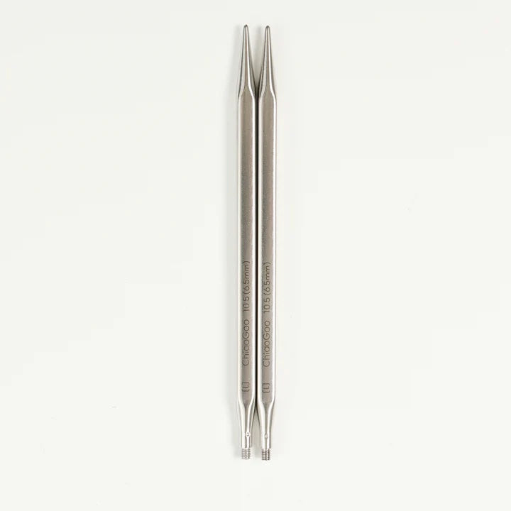 ChiaoGoo QUADS Stainless Steel Lace Tips