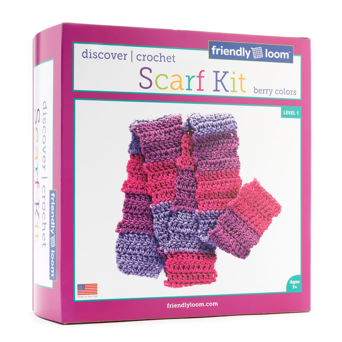 Discover Crochet: Scarf Kit