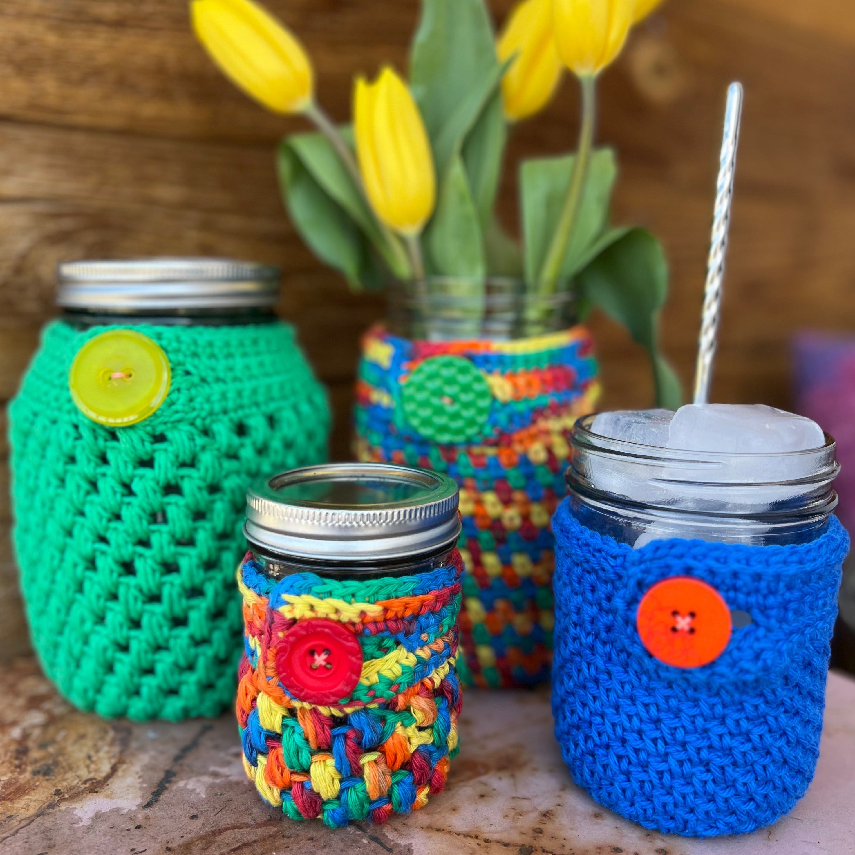 Picnic Principle Jar Cozy Pattern