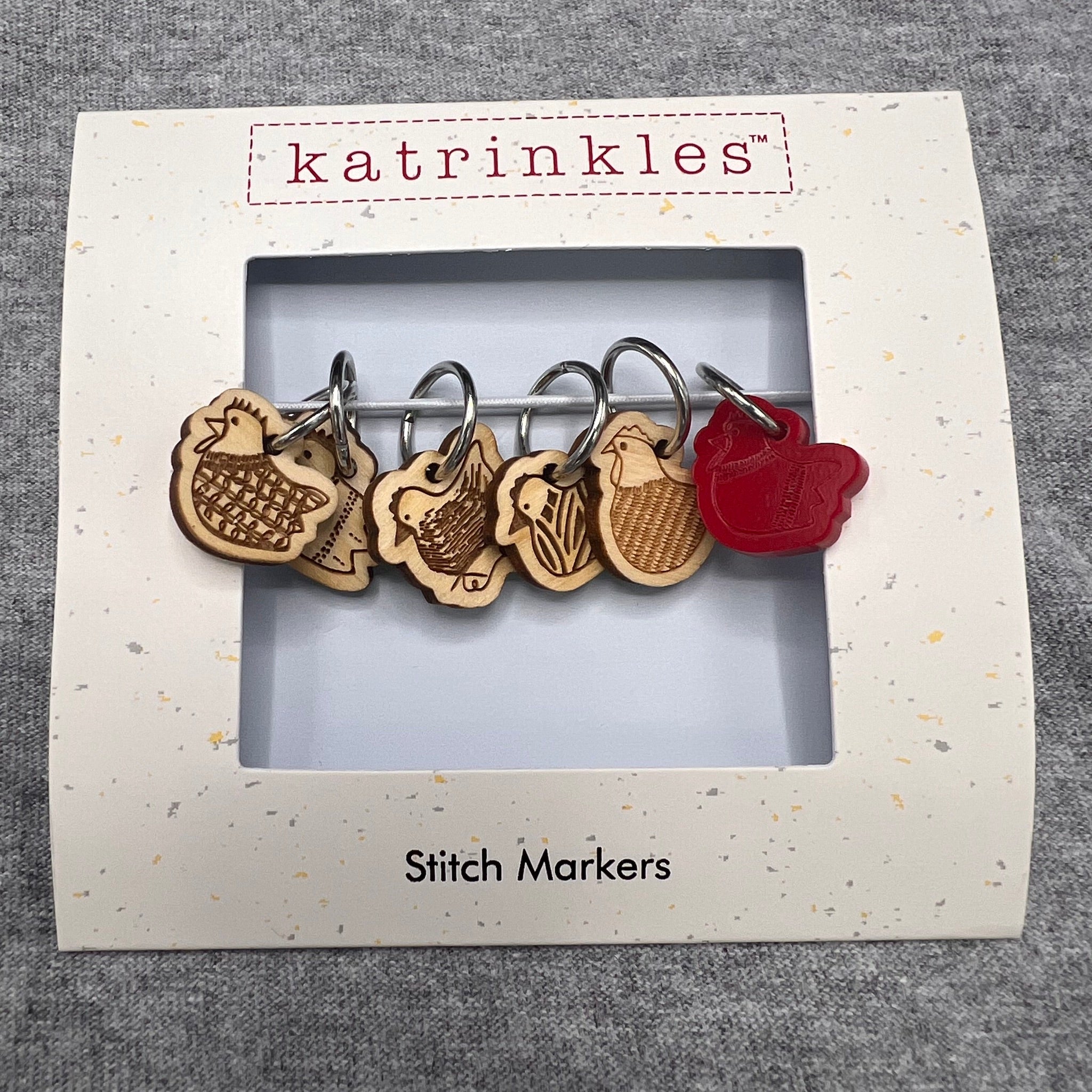 Chicken Stitch Markers