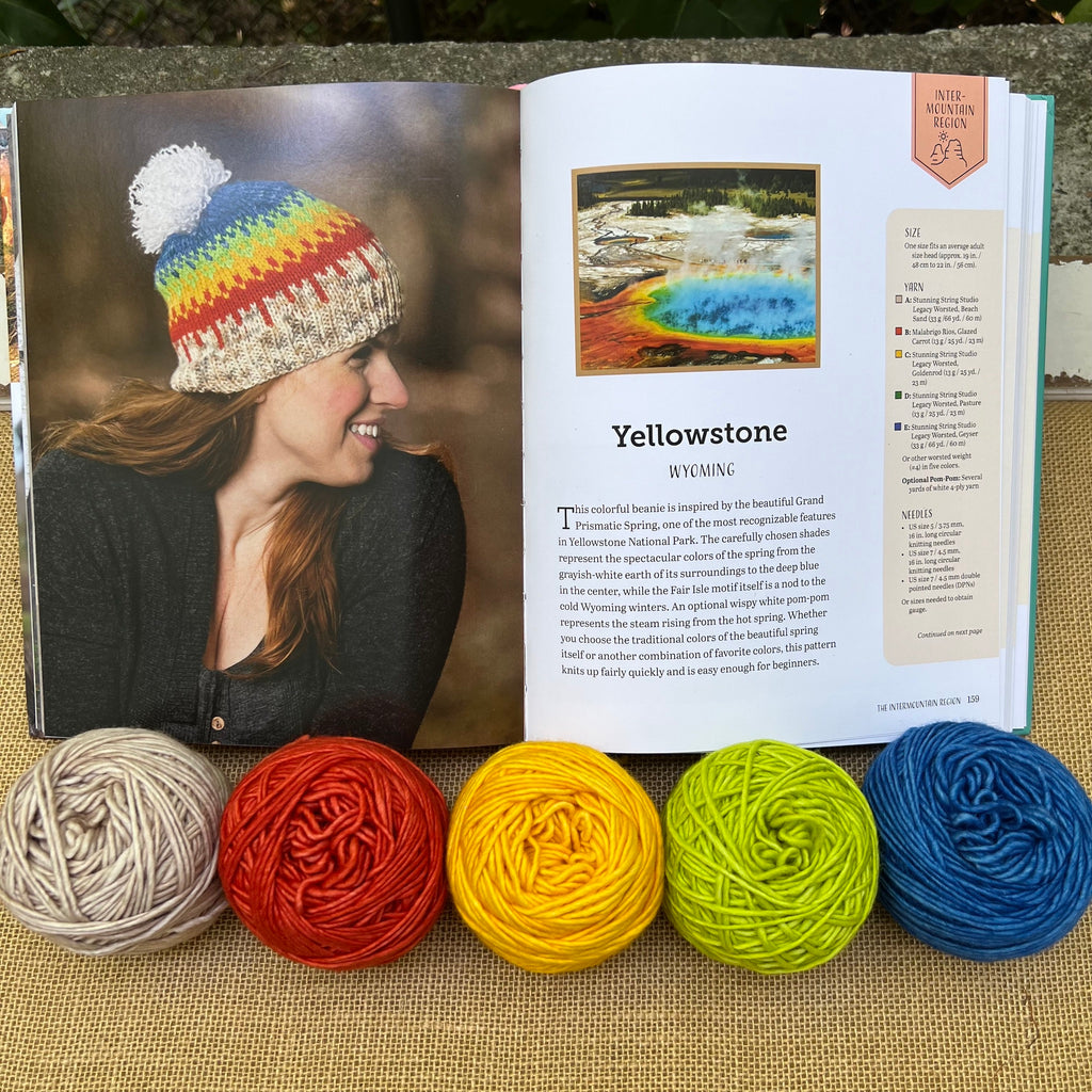 Knitting the National Parks Hat Kits Stix