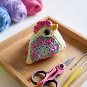 Crochet a Granny Square Chicken