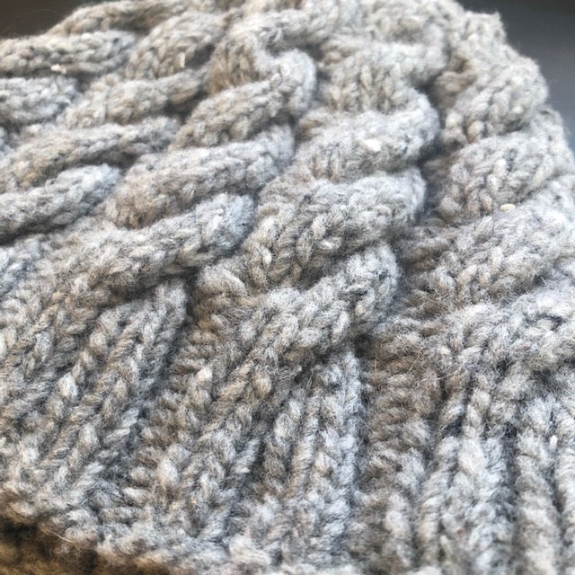 Patons Glendon Cable Knit Hat Pattern Pattern