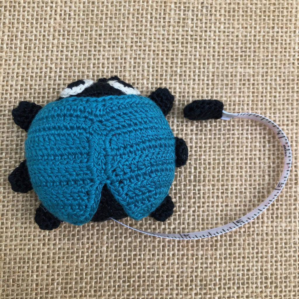 Blue Fish Tape Measure, Lantern Moon Tape Measure, Retractable Tape Measure  Crocheted Tape Measure, Animal Tape Knitting Crochet Sewing Tool 