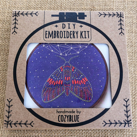 Cozy Blue Embroidery Kit