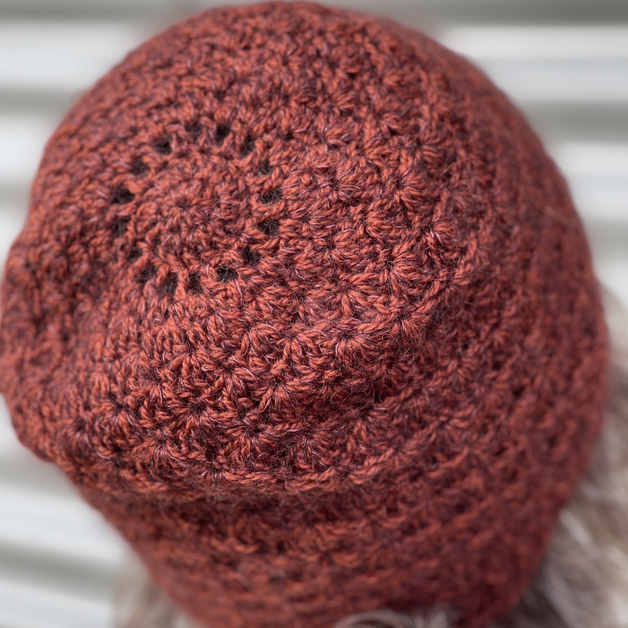 Russet Crocheted outlet Hat