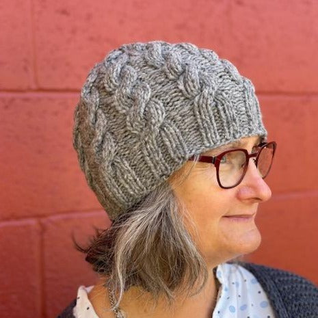 Easy Cabled Hat Pattern