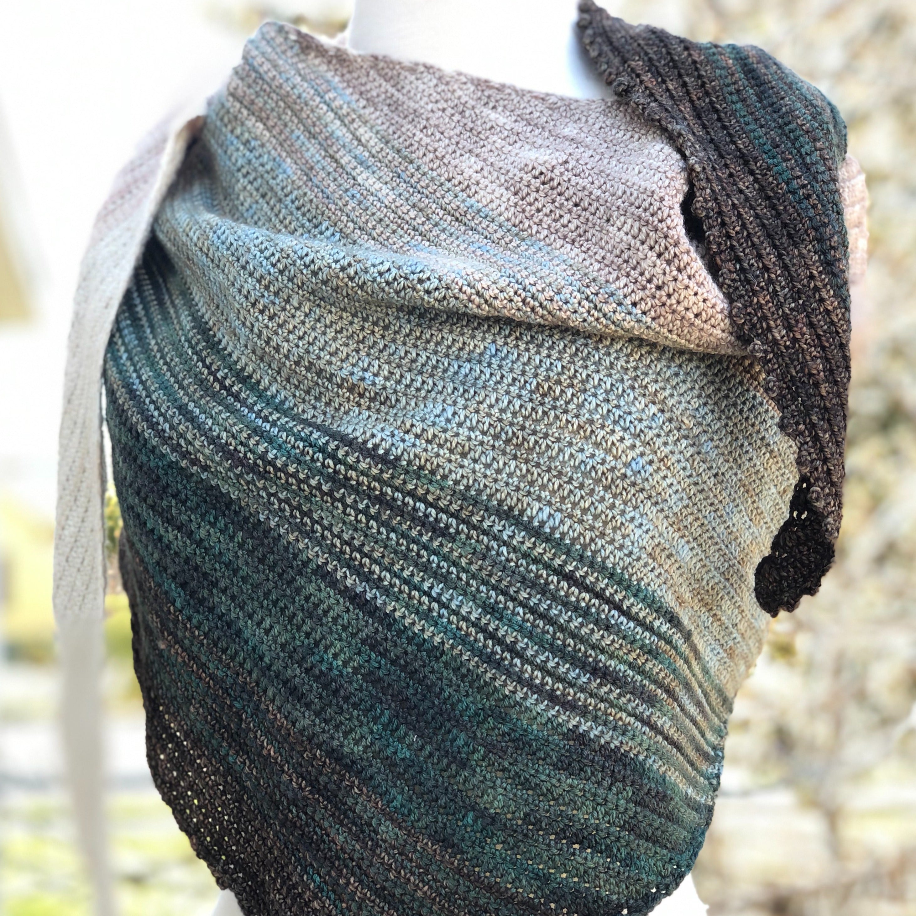 Shell Seeker Shawl Pattern