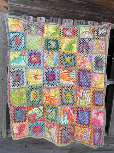 Charming Granny Blanket Pattern