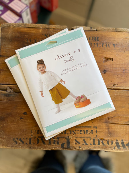 Lunch Box Tee + Culottes Sewing Pattern 6M-4