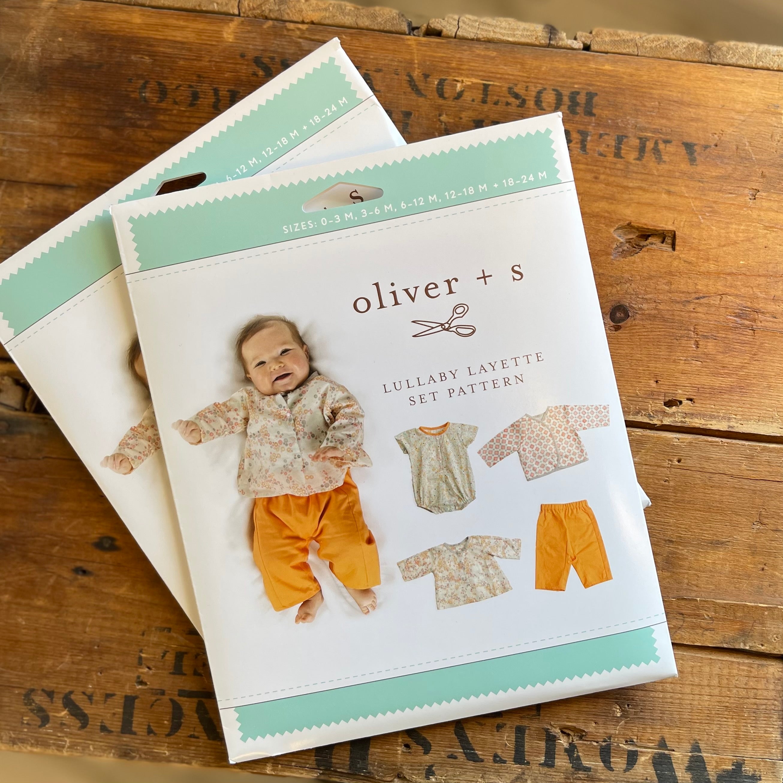 Lullaby Layette Set Sewing Pattern