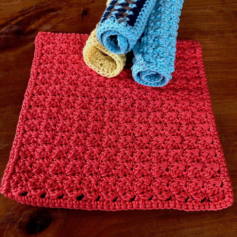 Sedge Stitch Dishcloth Pattern